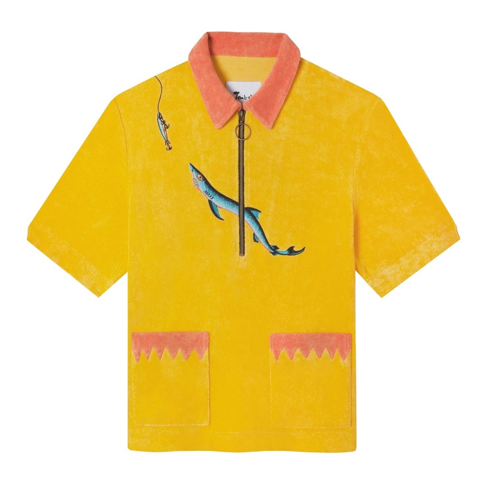 Tombolo terry cloth Shark Bait shirt